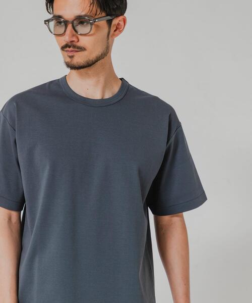 URBAN RESEARCH(アーバンリサーチ)の「防シワ接触冷感スムージーTシャツ(Tシャツ/カットソー・メンズ・ホワイト/ブラック/ライトグレー/チャコールグレー・SMALL/MEDIUM/LARGE/X-LARGE)」の16枚目の写真