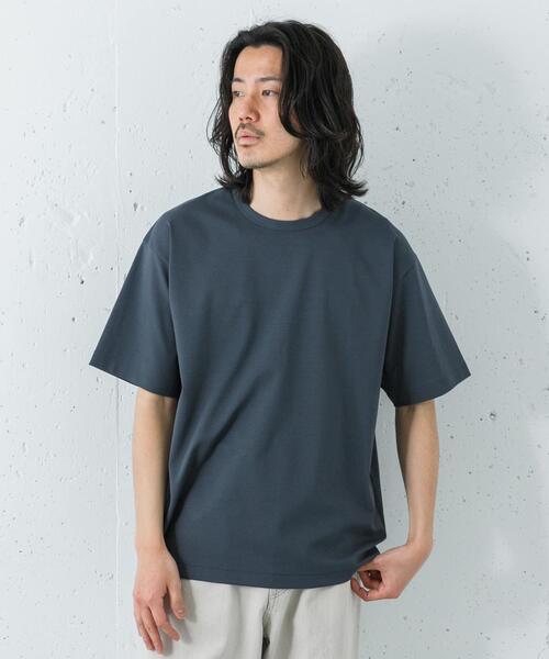 URBAN RESEARCH(アーバンリサーチ)の「防シワ接触冷感スムージーTシャツ(Tシャツ/カットソー・メンズ・ホワイト/ブラック/ライトグレー/チャコールグレー・SMALL/MEDIUM/LARGE/X-LARGE)」の20枚目の写真