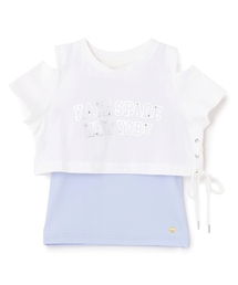 kate spade new york kids(�P�C�g�X�y�[�h�j���[���[�N)�̃��S�J�b�g�\�[���L���~�\�[���Z�b�g(�A���T���u��)
