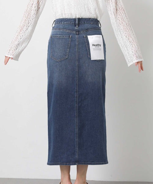 Healthy denim(ヘルシーデニム)の「Healthyタイトスカート(デニムスカート・レディース・ブルー系・FREE)」の17枚目の写真