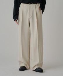 Lui's | ジョーゼットタックワイドパンツ(その他パンツ)