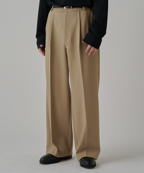 Lui's（ルイス）の「ジョーゼットタックワイドパンツ（その他パンツ・メンズ・ベージュ/ブラック/オフホワイト・S/M）」の20枚目の写真