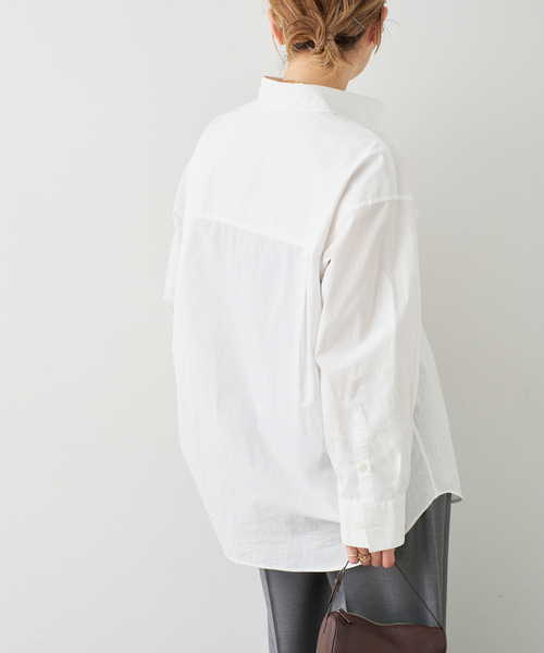 Deuxieme Classe(ドゥーズィエムクラス)の「*Freestyle シャツ(シャツ/ブラウス・レディース・ホワイト/ネイビー・FREE)」の14枚目の写真