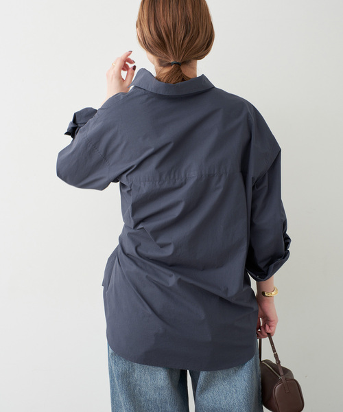 Deuxieme Classe(ドゥーズィエムクラス)の「*Freestyle シャツ(シャツ/ブラウス・レディース・ホワイト/ネイビー・FREE)」の21枚目の写真