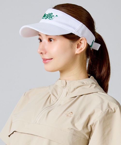 Pacific LOGO MESH SUN VISOR（サンバイザー）｜Pacific GOLF CLUB