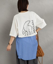 NORDISK（ノルディスク）の「[NORDISK ノルディスク] 別注 バックロゴプリントTシャツ（Tシャツ/カットソー）」