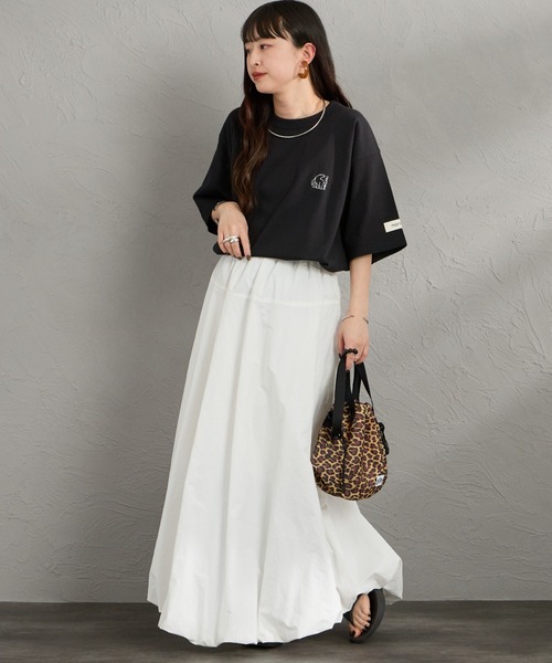 NORDISK（ノルディスク）の「[NORDISK/ノルディスク] 別注 バックロゴプリントTシャツ（Tシャツ/カットソー・レディース・ブルー/ブラック/ホワイト・XL/L/M/S）」の8枚目の写真