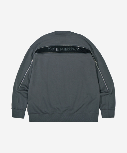 KALAPATTHAR(カラパタール)の「BACK ZIPPER SWEATSHIRT - GRAY(スウェット・メンズ・その他・X-LARGE/LARGE/MEDIUM)」の5枚目の写真