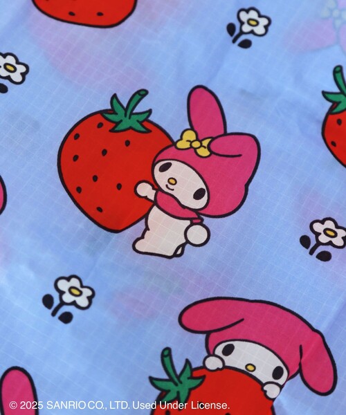 BAGGU（バグー）の「BAGGU/バグゥ STANDARD BAGGU SANRIO サンリオ ナイロン スタンダードバグゥ（トートバッグ・レディース・ブルー/ピンク/レッド/サックスブルー・ONE SIZE）」の13枚目の写真