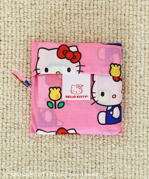 BAGGU（バグー）の「BAGGU/バグゥ STANDARD BAGGU SANRIO サンリオ ナイロン スタンダードバグゥ（トートバッグ・レディース・ブルー/ピンク/レッド/サックスブルー・ONE SIZE）」の15枚目の写真