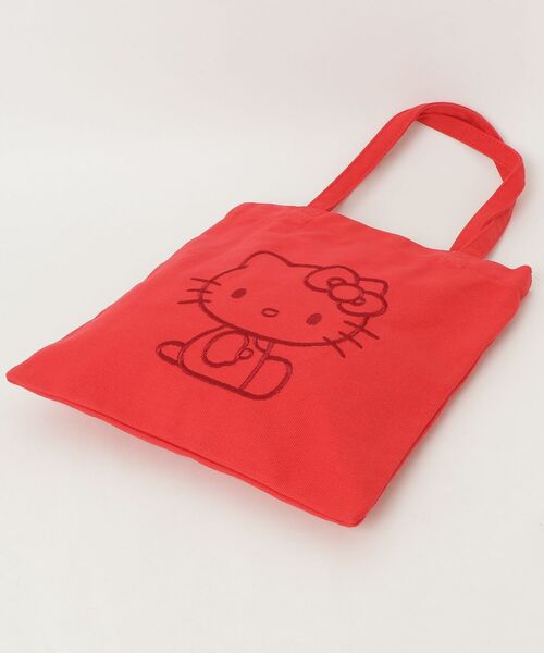 sanrio(サンリオ)の「"09"≪sanrio≫1ポケット キャンバス 刺繍 ミニ トートバッグ(トートバッグ・レディース・レッド/ラベンダー/ピンク/アイボリー/スカイブルー・ONE SIZE)」の8枚目の写真