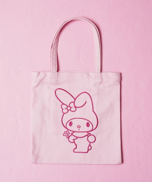 sanrio(サンリオ)の「"09"≪sanrio≫1ポケット キャンバス 刺繍 ミニ トートバッグ(トートバッグ・レディース・レッド/ラベンダー/ピンク/アイボリー/スカイブルー・ONE SIZE)」の22枚目の写真