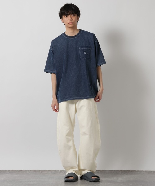 LAKOLE(ラコレ)の「カービングダックパンツ / 663696(その他パンツ・メンズ・ホワイト/ブラック・MEDIUM/LARGE)」の8枚目の写真