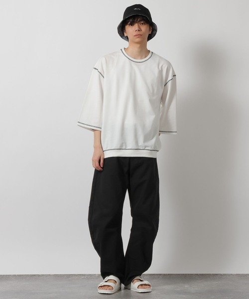 LAKOLE(ラコレ)の「カービングダックパンツ / 663696(その他パンツ・メンズ・ホワイト/ブラック・MEDIUM/LARGE)」の15枚目の写真