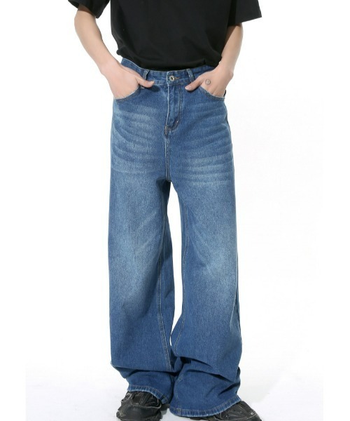 REBALANCE(リバランス)の「ストレートルーズデニムパンツ(デニムパンツ・メンズ・A/B・X-LARGE/LARGE/MEDIUM)」の8枚目の写真
