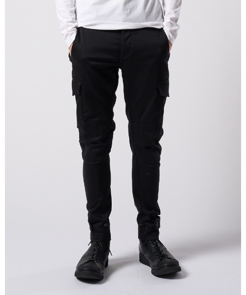 wjk(ダヴルジェイケイ)の「M47 banana slim pants(カーゴパンツ・メンズ・ブラック/カーキ・SMALL/MEDIUM/LARGE/X-LARGE)」の9枚目の写真