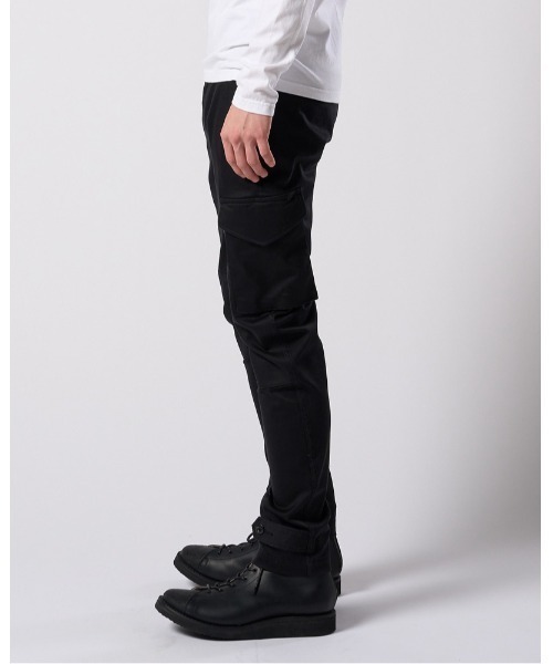 wjk(ダヴルジェイケイ)の「M47 banana slim pants(カーゴパンツ・メンズ・ブラック/カーキ・SMALL/MEDIUM/LARGE/X-LARGE)」の10枚目の写真