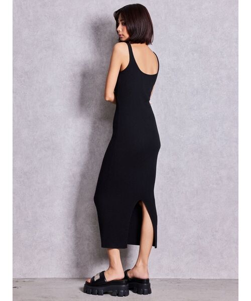 GYDA（ジェイダ）の「GYDA jacquard longニットワンピース（ワンピース・レディース・ベージュ/ブラック/グレー・FREE）」の6枚目の写真