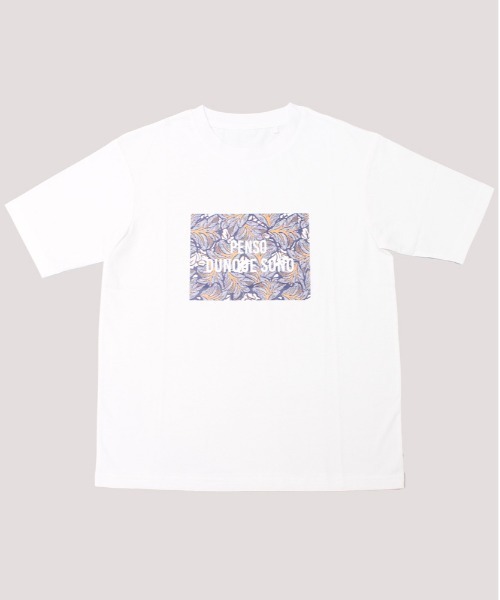 and it_(アンドイット)の「ラタイデアプリントTシャツ(Tシャツ/カットソー・レディース・ホワイト系1/ブラック系2/ブラック系1/ホワイト系3/ホワイト系2・M-L)」の4枚目の写真