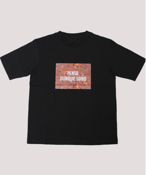 and it_(アンドイット)の「ラタイデアプリントTシャツ(Tシャツ/カットソー・レディース・ホワイト系1/ブラック系2/ブラック系1/ホワイト系3/ホワイト系2・M-L)」の5枚目の写真