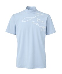 ESSENTIAL】半袖モックネックシャツ/UV・吸水速乾（Tシャツ/カットソー