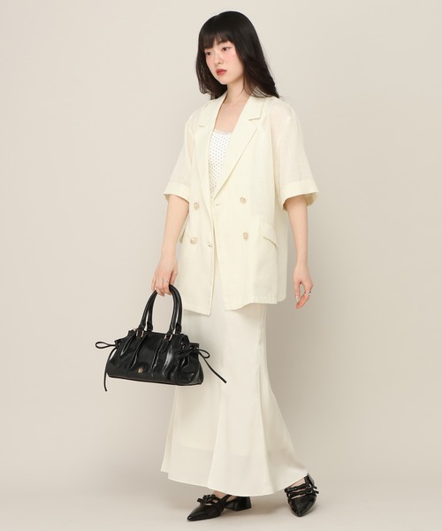 Heather(ヘザー)の「マーメイドタイトロングスカート2 670488(スカート・レディース・アイボリー/ホワイト系その他・S/M)」の13枚目の写真