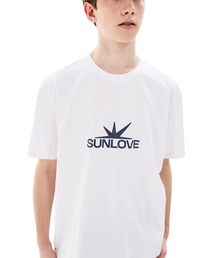 SUNLOVE（サンラブ）の「Daybreak Logo Tee（Tシャツ/カットソー）」