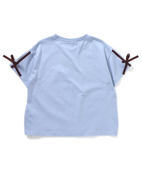 algy(アルジー)の「ヘビロテ半袖Tシャツ(Tシャツ/カットソー・キッズ・オフホワイト/ブラック/サックスブルー・120/130/140/150/160)」の7枚目の写真
