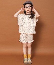 DRC branshes（ディーアールシーブランシェス）の「【WEB限定/りぃー×branshesコラボ】小花柄ワッフルセットアップ（セットアップ）」