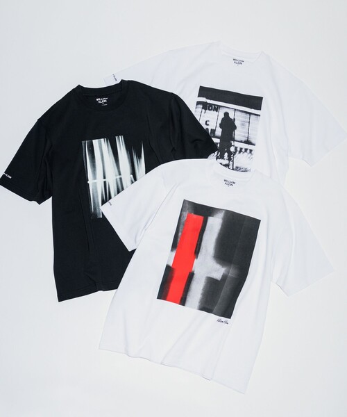 green label relaxing(グリーンレーベルリラクシング)の「【別注】<WILLIAM KLEIN>クルーネック 半袖 Tシャツ(Tシャツ/カットソー・メンズ・その他2/その他1/ホワイト/ブラック・XL/M/L)」の5枚目の写真