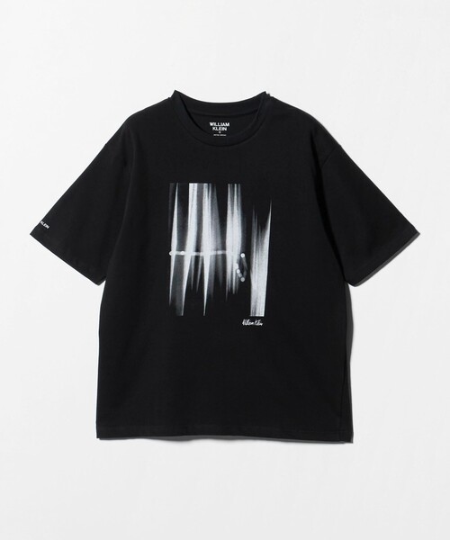green label relaxing(グリーンレーベルリラクシング)の「【別注】<WILLIAM KLEIN>クルーネック 半袖 Tシャツ(Tシャツ/カットソー・メンズ・その他2/その他1/ホワイト/ブラック・XL/M/L)」の11枚目の写真