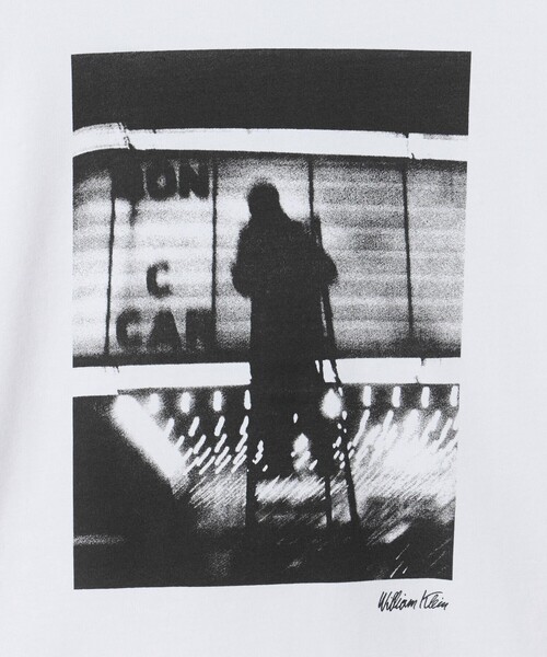 green label relaxing(グリーンレーベルリラクシング)の「【別注】<WILLIAM KLEIN>クルーネック 半袖 Tシャツ(Tシャツ/カットソー・メンズ・その他2/その他1/ホワイト/ブラック・XL/M/L)」の21枚目の写真