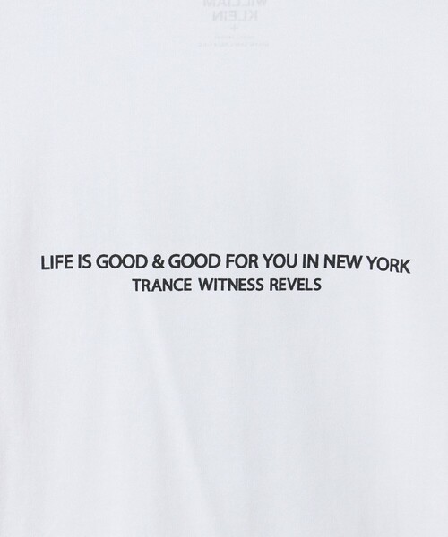 green label relaxing(グリーンレーベルリラクシング)の「【別注】<WILLIAM KLEIN>クルーネック 半袖 Tシャツ(Tシャツ/カットソー・メンズ・その他2/その他1/ホワイト/ブラック・XL/M/L)」の22枚目の写真