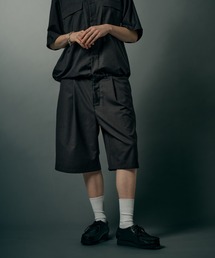 WETTEMPT（ウィテンプト）の「FUNCTIONAL 1 TUCK HALF SLACKS / ファンクショナルワンタックハーフスラックス（その他パンツ）」