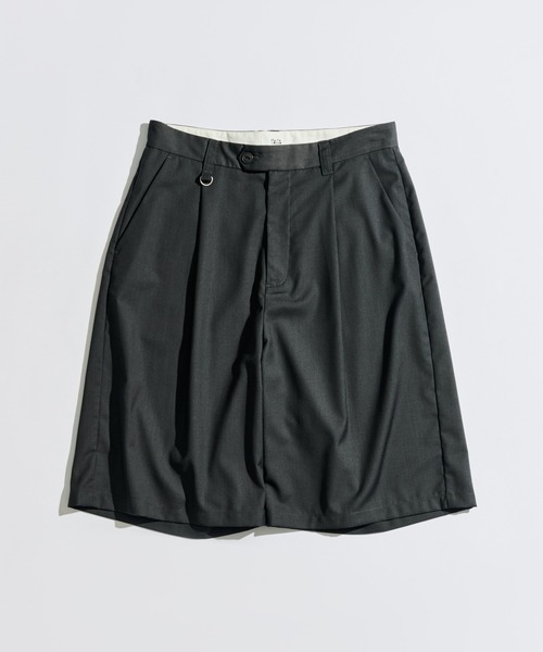 WETTEMPT(ウィテンプト)の「FUNCTIONAL 1 TUCK HALF SLACKS / ファンクショナルワンタックハーフスラックス(その他パンツ・メンズ・ブラック/チャコールグレー・LARGE/MEDIUM/SMALL)」の16枚目の写真