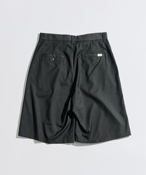 WETTEMPT(ウィテンプト)の「FUNCTIONAL 1 TUCK HALF SLACKS / ファンクショナルワンタックハーフスラックス(その他パンツ・メンズ・ブラック/チャコールグレー・LARGE/MEDIUM/SMALL)」の17枚目の写真