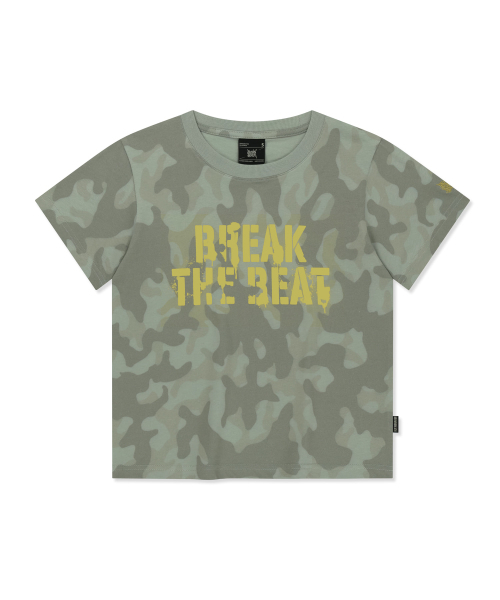 BROWNBREATH(ブラウンブレス)の「W CAMO PATTERN TEE - KHAKI(Tシャツ/カットソー・レディース・その他・SMALL/MEDIUM)」の1枚目の写真