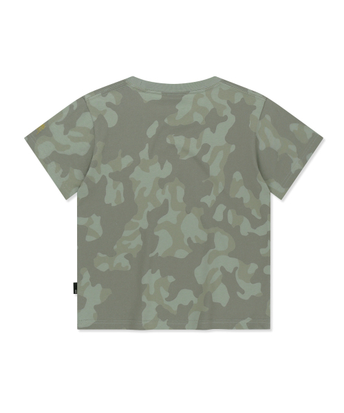 BROWNBREATH(ブラウンブレス)の「W CAMO PATTERN TEE - KHAKI(Tシャツ/カットソー・レディース・その他・SMALL/MEDIUM)」の2枚目の写真