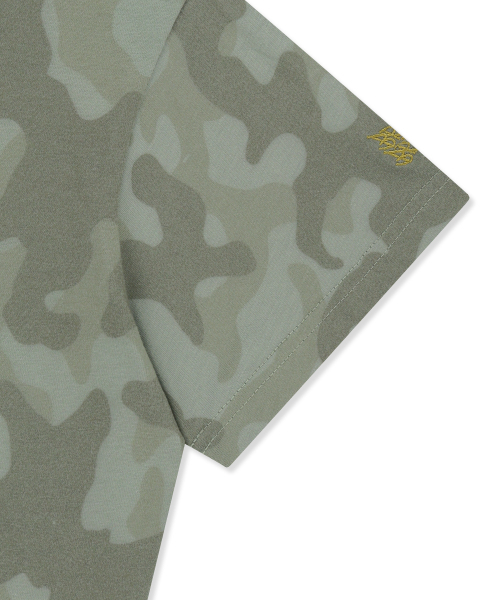 BROWNBREATH(ブラウンブレス)の「W CAMO PATTERN TEE - KHAKI(Tシャツ/カットソー・レディース・その他・SMALL/MEDIUM)」の5枚目の写真