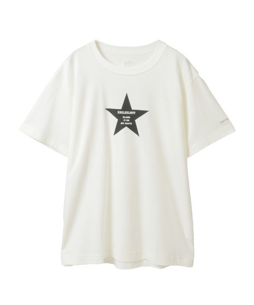 KARL HELMUT(カールヘルム)の「星プリントTシャツ(Tシャツ/カットソー・メンズ・トップグレー/ブラック/レッド/ホワイト/ネイビー・LARGE/MEDIUM)」の2枚目の写真