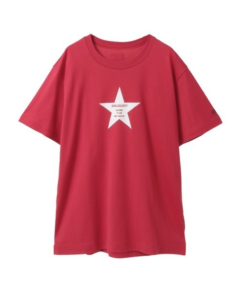 KARL HELMUT(カールヘルム)の「星プリントTシャツ(Tシャツ/カットソー・メンズ・トップグレー/ブラック/レッド/ホワイト/ネイビー・LARGE/MEDIUM)」の6枚目の写真
