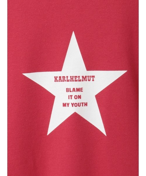 KARL HELMUT(カールヘルム)の「星プリントTシャツ(Tシャツ/カットソー・メンズ・トップグレー/ブラック/レッド/ホワイト/ネイビー・LARGE/MEDIUM)」の11枚目の写真