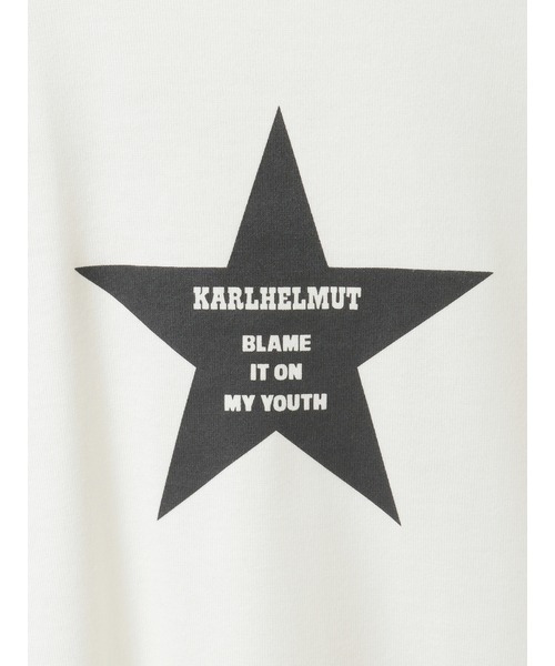 KARL HELMUT(カールヘルム)の「星プリントTシャツ(Tシャツ/カットソー・メンズ・トップグレー/ブラック/レッド/ホワイト/ネイビー・LARGE/MEDIUM)」の15枚目の写真