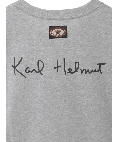 KARL HELMUT(カールヘルム)の「星プリントTシャツ(Tシャツ/カットソー・メンズ・トップグレー/ブラック/レッド/ホワイト/ネイビー・LARGE/MEDIUM)」の20枚目の写真