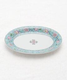 212 KITCHEN STORE | 緑彩牡丹 楕円皿(食器)