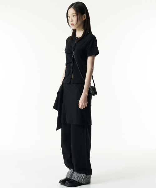 THECOLDESTMOMENT（ザコールデストモーメント）の「TCM 3-way mini flap bag (black)（メッセンジャーバッグ・レディース・その他・OS）」の2枚目の写真