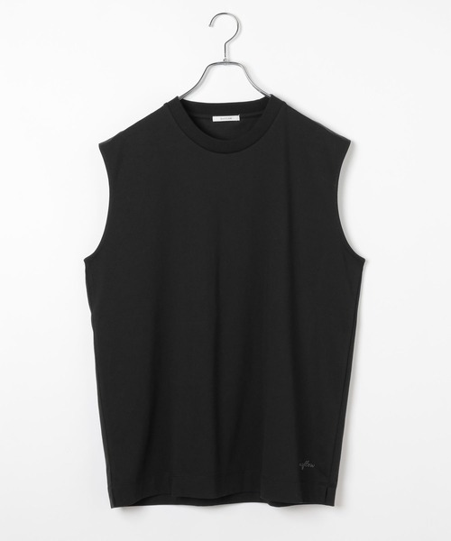 BAYFLOW(ベイフロー)の「【接触冷感】クールタッチノースリーブ(Tシャツ/カットソー・メンズ・ホワイト/ブラック・MEDIUM/LARGE)」の18枚目の写真