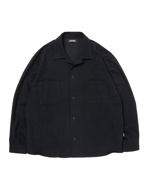 ROTTWEILER（ロットワイラー）の「R9 OPEN COLLAR SHIRT（シャツ/ブラウス・メンズ・ブラック/ネイビー・S/M/L/XL）」の5枚目の写真