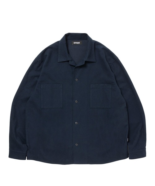 ROTTWEILER（ロットワイラー）の「R9 OPEN COLLAR SHIRT（シャツ/ブラウス・メンズ・ブラック/ネイビー・S/M/L/XL）」の9枚目の写真