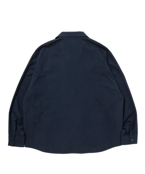 ROTTWEILER（ロットワイラー）の「R9 OPEN COLLAR SHIRT（シャツ/ブラウス・メンズ・ブラック/ネイビー・S/M/L/XL）」の3枚目の写真